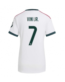 Real Madrid Vinicius Junior #7 Maglia Gara Casa Repliche 2026-27 Donna Maniche Corte